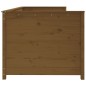 vidaXL Dormeuse Miele 90x190 cm in Legno Massello di Pino vidaXL Dormeuse Miele 90x190 cm in Legno Massello di Pino