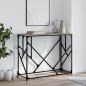 vidaXL Tavolo Consolle Grigio Sonoma 100x40x80 cm in Legno Multistrato vidaXL Tavolo Consolle Grigio Sonoma 100x40x80 cm in Legno Multistrato