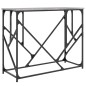 vidaXL Tavolo Consolle Grigio Sonoma 100x40x80 cm in Legno Multistrato vidaXL Tavolo Consolle Grigio Sonoma 100x40x80 cm in Legno Multistrato