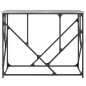 vidaXL Tavolo Consolle Grigio Sonoma 100x40x80 cm in Legno Multistrato vidaXL Tavolo Consolle Grigio Sonoma 100x40x80 cm in Legno Multistrato