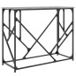 vidaXL Tavolo Consolle Grigio Sonoma 100x40x80 cm in Legno Multistrato vidaXL Tavolo Consolle Grigio Sonoma 100x40x80 cm in Legno Multistrato