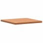 vidaXL Piano per Tavolo 50x50x2,5 cm Quadrato Legno Massello di Faggio