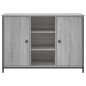vidaXL Credenza Grigio Sonoma 100x35x70 cm in Legno Multistrato vidaXL Credenza Grigio Sonoma 100x35x70 cm in Legno Multistrato
