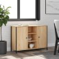 vidaXL Credenza Rovere Sonoma 100x35x70 cm in Legno Multistrato vidaXL Credenza Rovere Sonoma 100x35x70 cm in Legno Multistrato