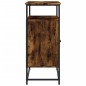 vidaXL Credenza Rovere Fumo 100x35x80 cm in Legno Multistrato vidaXL Credenza Rovere Fumo 100x35x80 cm in Legno Multistrato