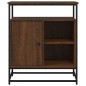 vidaXL Credenza Rovere Marrone 69x35x80 cm in Legno Multistrato vidaXL Credenza Rovere Marrone 69x35x80 cm in Legno Multistrato