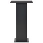 vidaXL Tavolo da Bar Nero 60x60x110 cm vidaXL Tavolo da Bar Nero 60x60x110 cm