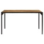 vidaXL Tavolo da Pranzo 140x140x76 cm in Legno Massello di Mango vidaXL Tavolo da Pranzo 140x140x76 cm in Legno Massello di Mango