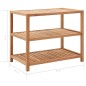 vidaXL Scaffale da Bagno in Legno Massello di Noce 65x40x65 cm vidaXL Scaffale da Bagno in Legno Massello di Noce 65x40x65 cm