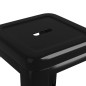 vidaXL Set da Bar 7 pz Bianco e Nero vidaXL Set da Bar 7 pz Bianco e Nero