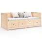 vidaXL Dormeuse 90x190 cm in Legno Massello di Pino