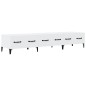 Mobile Porta TV Bianco 150x34,5x30 cm in Legno Multistrato Mobile Porta TV Bianco 150x34,5x30 cm in Legno Multistrato