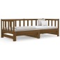 vidaXL Dormeuse Estraibile Miele 2x(90x190) cm Legno Massello di Pino vidaXL Dormeuse Estraibile Miele 2x(90x190) cm Legno Massello di Pino