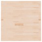 Piano Tavolo Quadrato 80x80x2,5 cm Massello Rovere Non Trattato Piano Tavolo Quadrato 80x80x2,5 cm Massello Rovere Non Trattato
