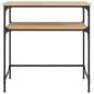 vidaXL Tavolino Consolle Rovere Sonoma 75x35,5x75cm Legno Multistrato vidaXL Tavolino Consolle Rovere Sonoma 75x35,5x75cm Legno Multistrato