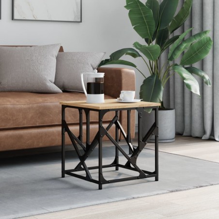 vidaXL Tavolino Salotto Rovere Sonoma 45x45x47,5 cm Legno Multistrato