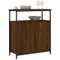 vidaXL Credenza Rovere Marrone 70x30x80 cm in Legno Multistrato vidaXL Credenza Rovere Marrone 70x30x80 cm in Legno Multistrato