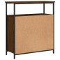 vidaXL Credenza Rovere Marrone 70x30x80 cm in Legno Multistrato vidaXL Credenza Rovere Marrone 70x30x80 cm in Legno Multistrato