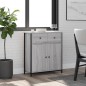vidaXL Credenza Grigio Sonoma 70x30x80 cm in Legno Multistrato vidaXL Credenza Grigio Sonoma 70x30x80 cm in Legno Multistrato