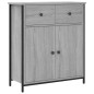 vidaXL Credenza Grigio Sonoma 70x30x80 cm in Legno Multistrato vidaXL Credenza Grigio Sonoma 70x30x80 cm in Legno Multistrato
