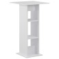 vidaXL Tavolo da Bar Bianco 60x60x110 cm