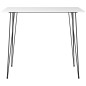 vidaXL Set da Bar 7 pz Bianco vidaXL Set da Bar 7 pz Bianco