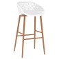 vidaXL Set da Bar 7 pz Bianco vidaXL Set da Bar 7 pz Bianco