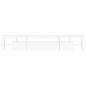 vidaXL Mobile Porta TV con Luci LED Bianco 230x36,5x40 cm vidaXL Mobile Porta TV con Luci LED Bianco 230x36,5x40 cm