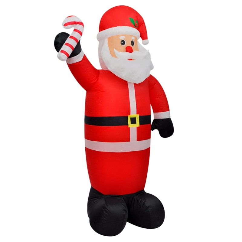 Babbo Natale Gonfiabile con LED 120 cm Babbo Natale Gonfiabile con LED 120 cm