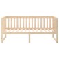 vidaXL Dormeuse 90x190 cm in Legno Massello di Pino vidaXL Dormeuse 90x190 cm in Legno Massello di Pino