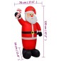 Babbo Natale Gonfiabile con LED 120 cm Babbo Natale Gonfiabile con LED 120 cm
