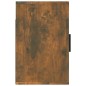 Comodini a Muro 2 pz Rovere Fumo 50x30x47 cm Comodini a Muro 2 pz Rovere Fumo 50x30x47 cm
