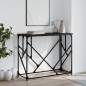 vidaXL Tavolino Consolle Nero 100x40x80 cm in Legno Multistrato vidaXL Tavolino Consolle Nero 100x40x80 cm in Legno Multistrato