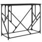 vidaXL Tavolino Consolle Nero 100x40x80 cm in Legno Multistrato vidaXL Tavolino Consolle Nero 100x40x80 cm in Legno Multistrato