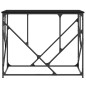 vidaXL Tavolino Consolle Nero 100x40x80 cm in Legno Multistrato vidaXL Tavolino Consolle Nero 100x40x80 cm in Legno Multistrato