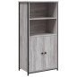 vidaXL Credenza Grigio Sonoma 62x36x121,5 cm in Legno Multistrato vidaXL Credenza Grigio Sonoma 62x36x121,5 cm in Legno Multistrato
