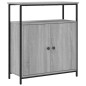 vidaXL Credenza Grigio Sonoma 70x30x80 cm in Legno Multistrato vidaXL Credenza Grigio Sonoma 70x30x80 cm in Legno Multistrato