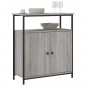 vidaXL Credenza Grigio Sonoma 70x30x80 cm in Legno Multistrato vidaXL Credenza Grigio Sonoma 70x30x80 cm in Legno Multistrato