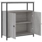 vidaXL Credenza Grigio Sonoma 70x30x80 cm in Legno Multistrato vidaXL Credenza Grigio Sonoma 70x30x80 cm in Legno Multistrato