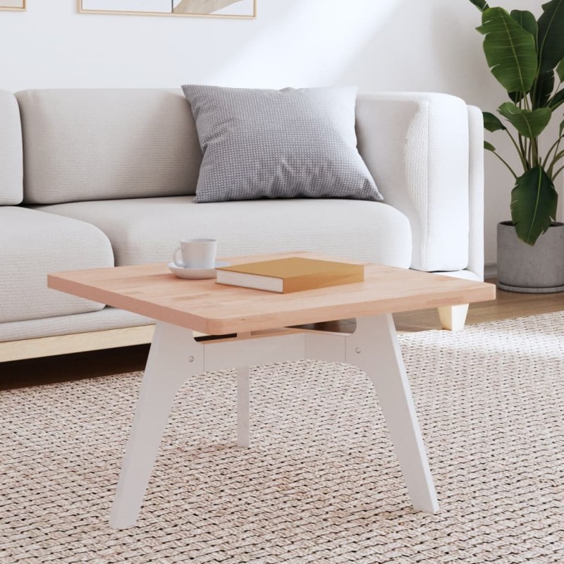 vidaXL Piano per Tavolo 60x60x2,5 cm Quadrato Legno Massello di Faggio vidaXL Piano per Tavolo 60x60x2,5 cm Quadrato Legno Massello di Faggio