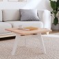 vidaXL Piano per Tavolo 60x60x2,5 cm Quadrato Legno Massello di Faggio vidaXL Piano per Tavolo 60x60x2,5 cm Quadrato Legno Massello di Faggio