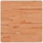 vidaXL Piano per Tavolo 60x60x4 cm Quadrato Legno Massello di Faggio vidaXL Piano per Tavolo 60x60x4 cm Quadrato Legno Massello di Faggio