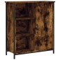vidaXL Credenza Rovere Fumo 70x30x80 cm in Legno Multistrato vidaXL Credenza Rovere Fumo 70x30x80 cm in Legno Multistrato