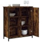vidaXL Credenza Rovere Fumo 70x30x80 cm in Legno Multistrato vidaXL Credenza Rovere Fumo 70x30x80 cm in Legno Multistrato