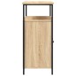 vidaXL Credenza Rovere Sonoma 100x35x80 cm in Legno Multistrato vidaXL Credenza Rovere Sonoma 100x35x80 cm in Legno Multistrato