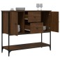vidaXL Credenza Rovere Marrone 100x36x85 cm in Legno Multistrato vidaXL Credenza Rovere Marrone 100x36x85 cm in Legno Multistrato