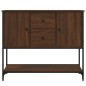 vidaXL Credenza Rovere Marrone 100x36x85 cm in Legno Multistrato vidaXL Credenza Rovere Marrone 100x36x85 cm in Legno Multistrato