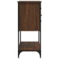 vidaXL Credenza Rovere Marrone 100x36x85 cm in Legno Multistrato vidaXL Credenza Rovere Marrone 100x36x85 cm in Legno Multistrato