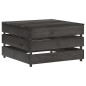 vidaXL Set Divani da Giardino con Cuscini 6 pz Legno Impregnato Grigio vidaXL Set Divani da Giardino con Cuscini 6 pz Legno Impregnato Grigio