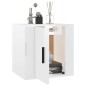 Mobili Porta TV a Parete 2 pz Bianco Lucido 40x34,5x40 cm Mobili Porta TV a Parete 2 pz Bianco Lucido 40x34,5x40 cm